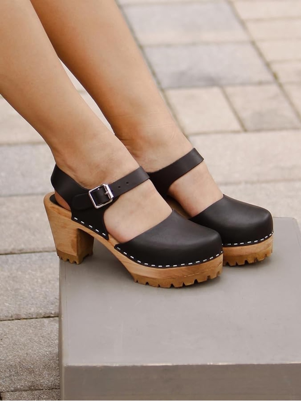 MIA Abba Clog Sandals - sz 37